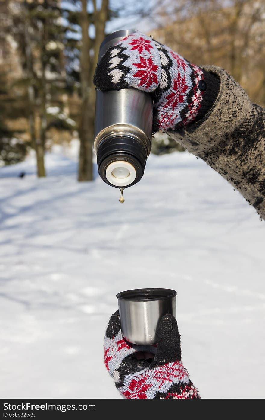 Last drop of tea