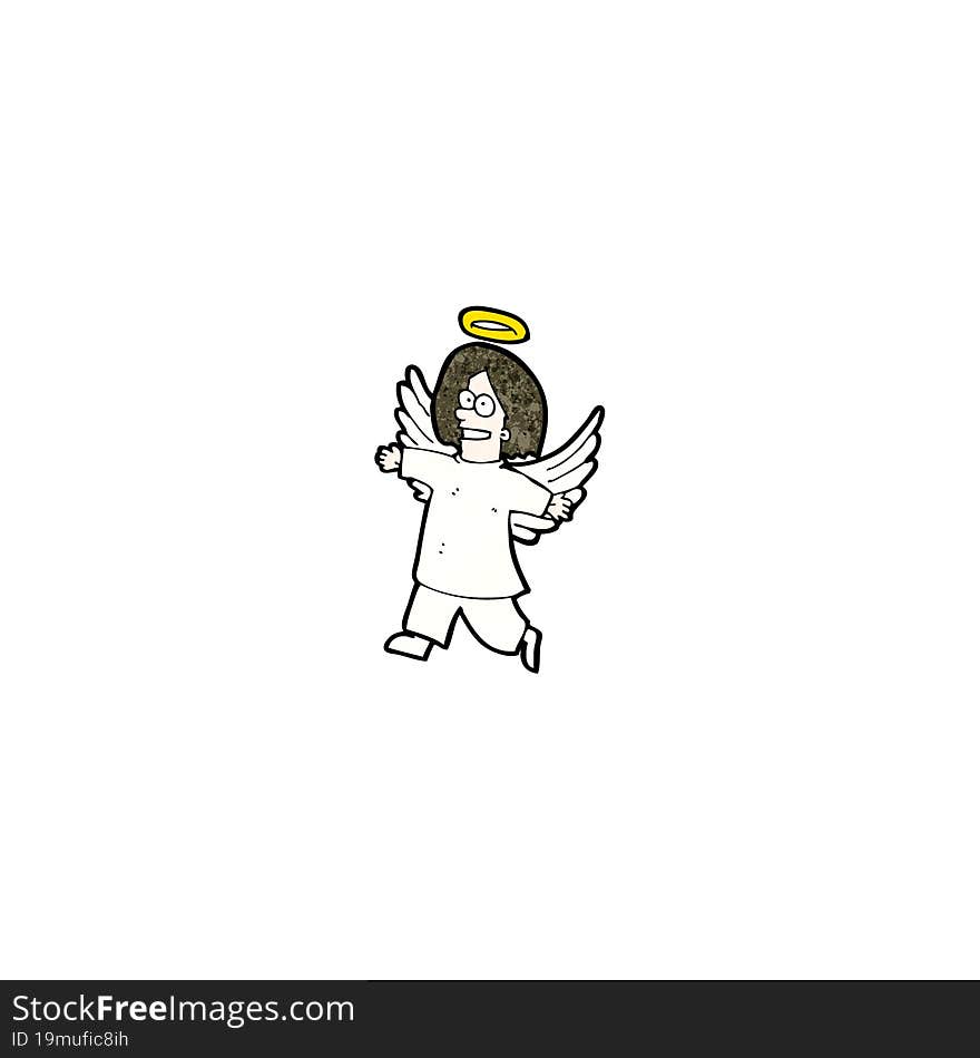 cartoon angel