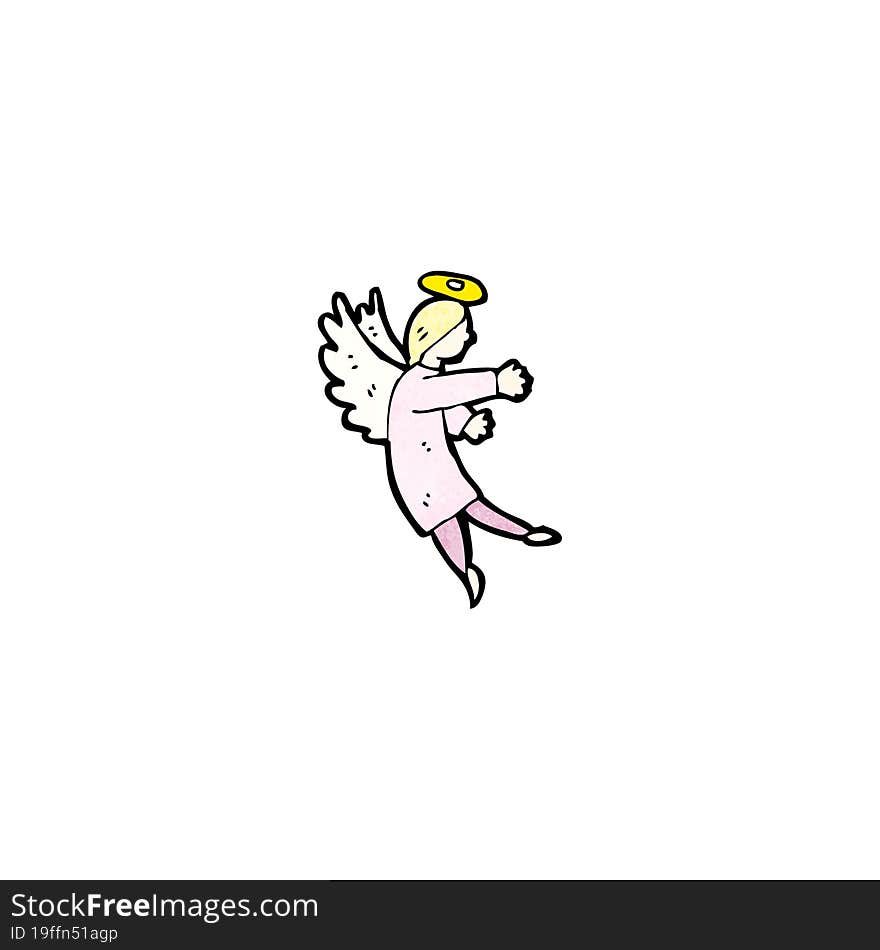 cartoon angel