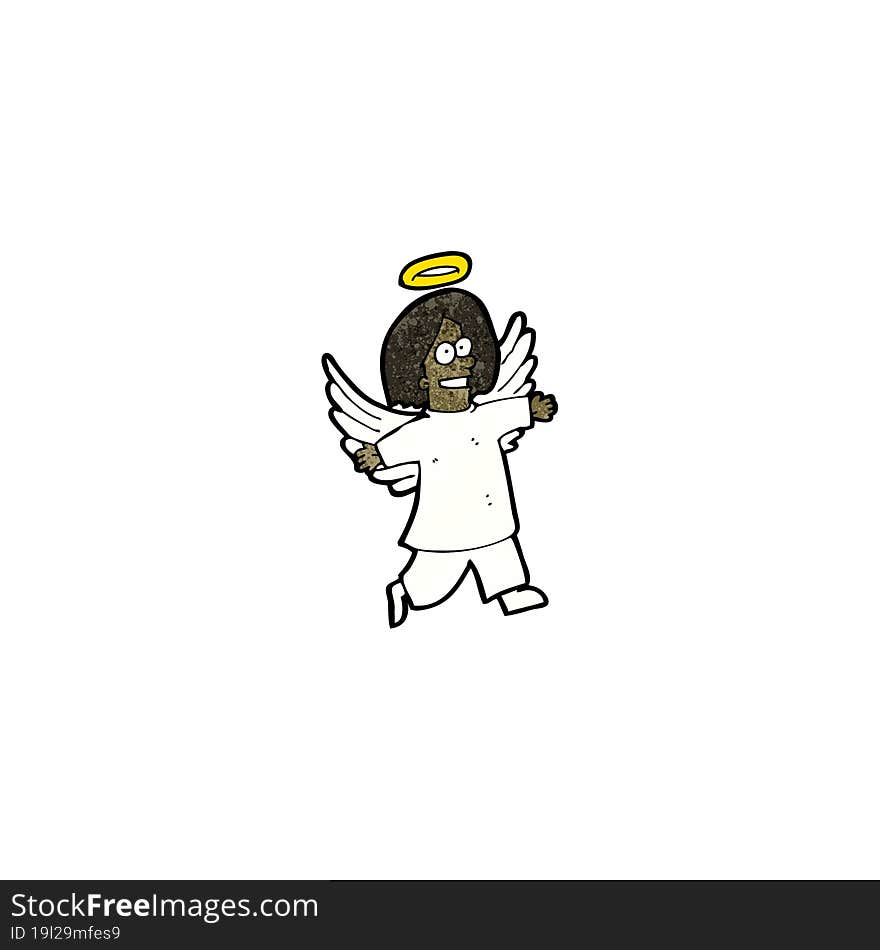 cartoon angel