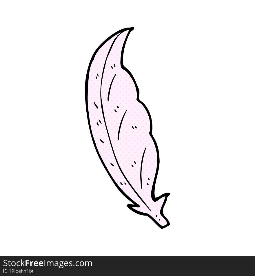 cartoon feather