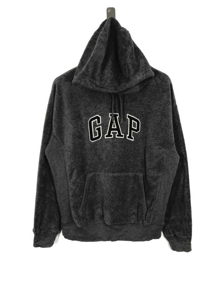 Gap × Vintage Gap Hoodie Spell Out Fleece - image 2