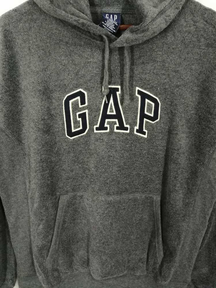 Gap × Vintage Gap Hoodie Spell Out Fleece - image 5