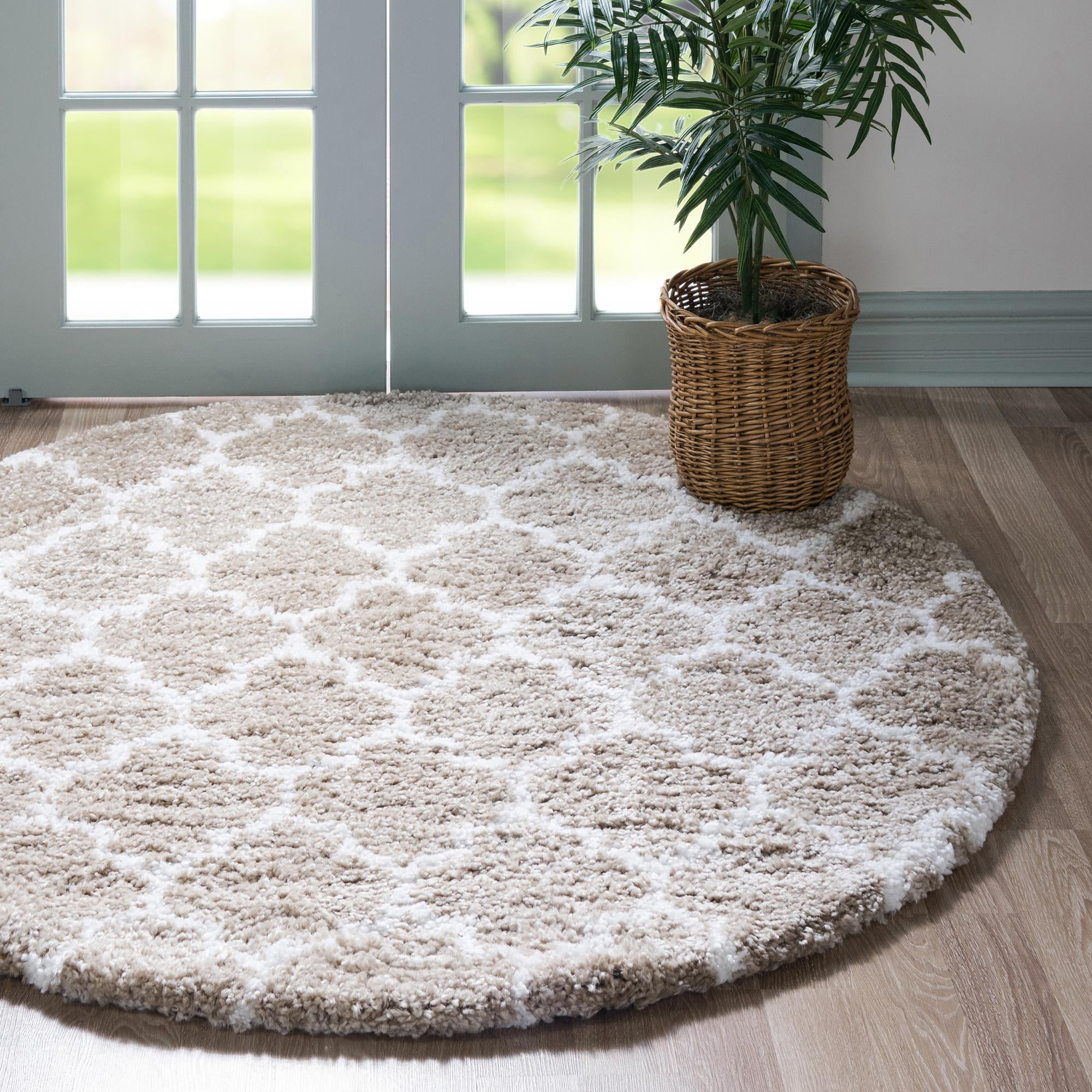 Trellis Shag Rugs