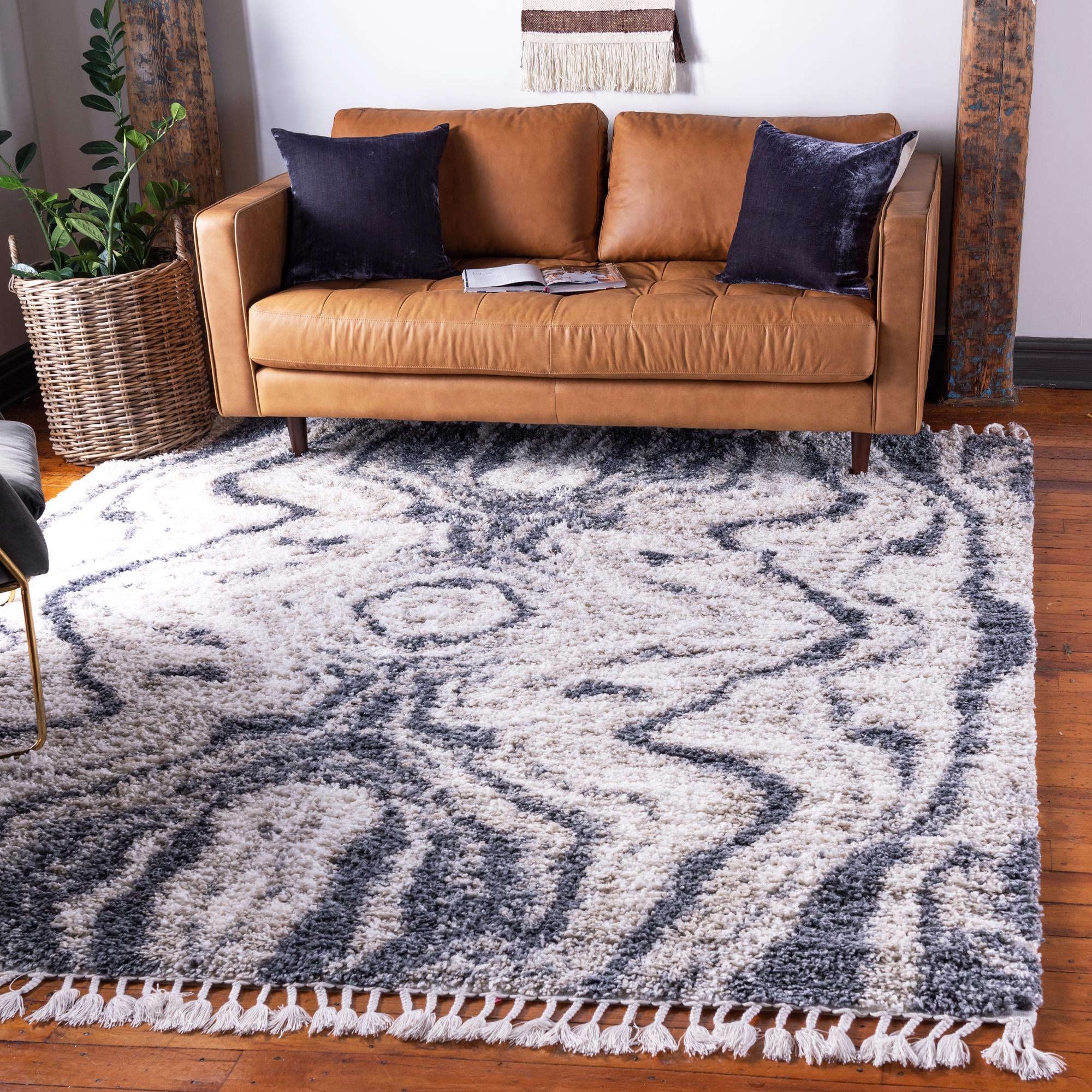 Abstract Shag Rugs