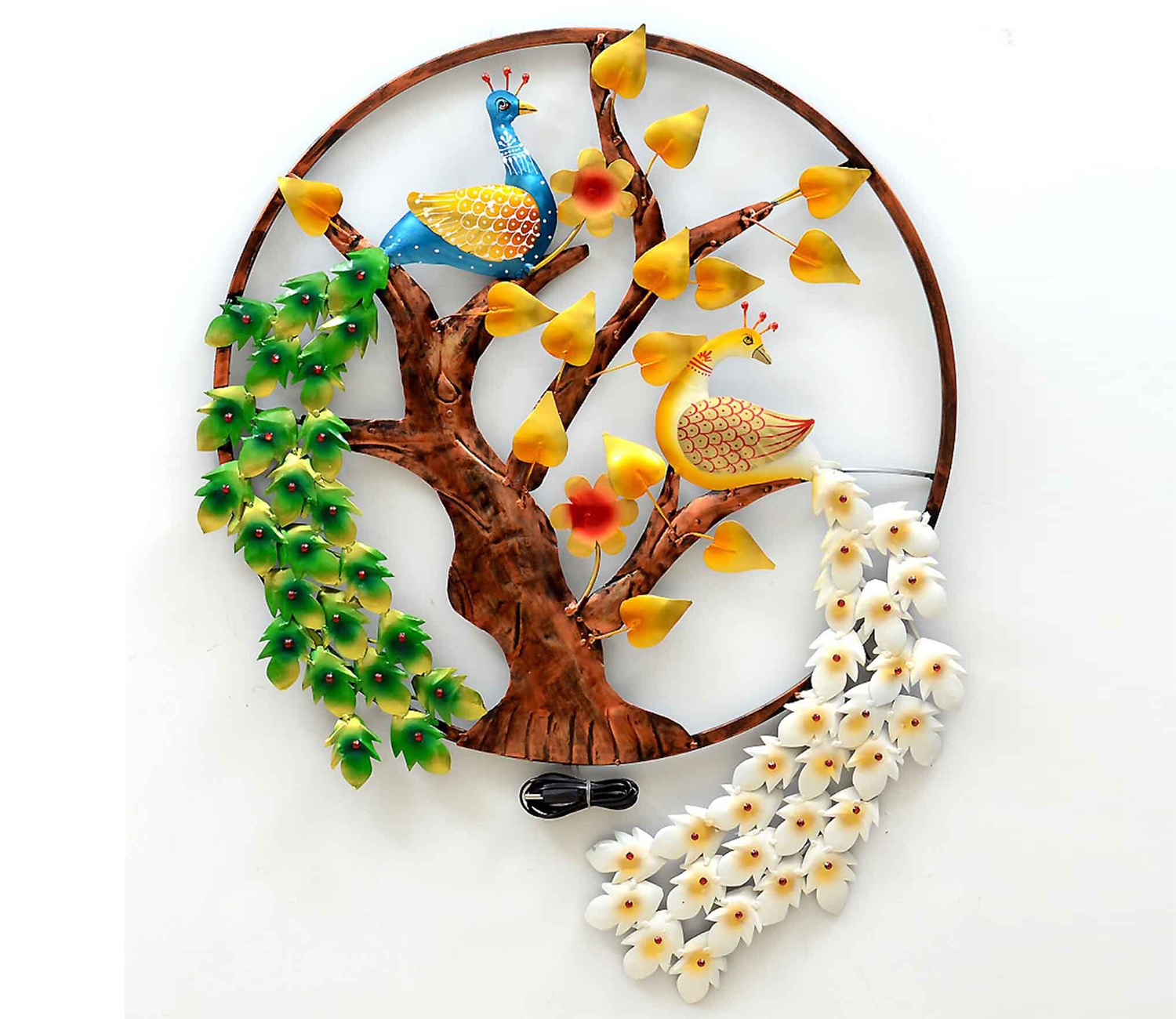 Buy Pair Peacock Wall Décor Online in India at Best Price - Modern Wall ...