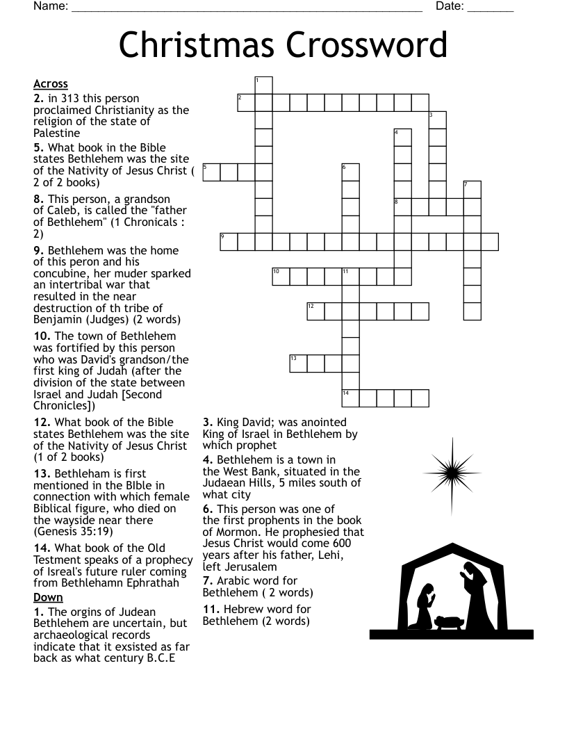 Christmas Crossword