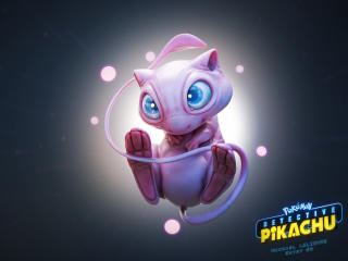 Mew Pokemon in Detective Pikachu wallpaper