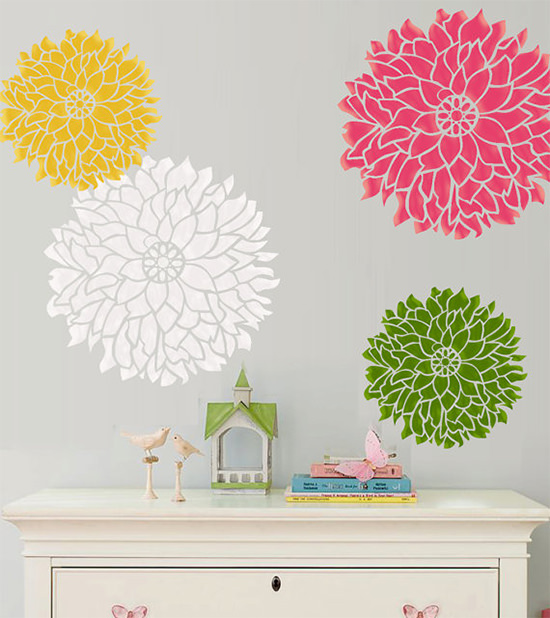 Printable Wall Stencil Design - Printable Blank World