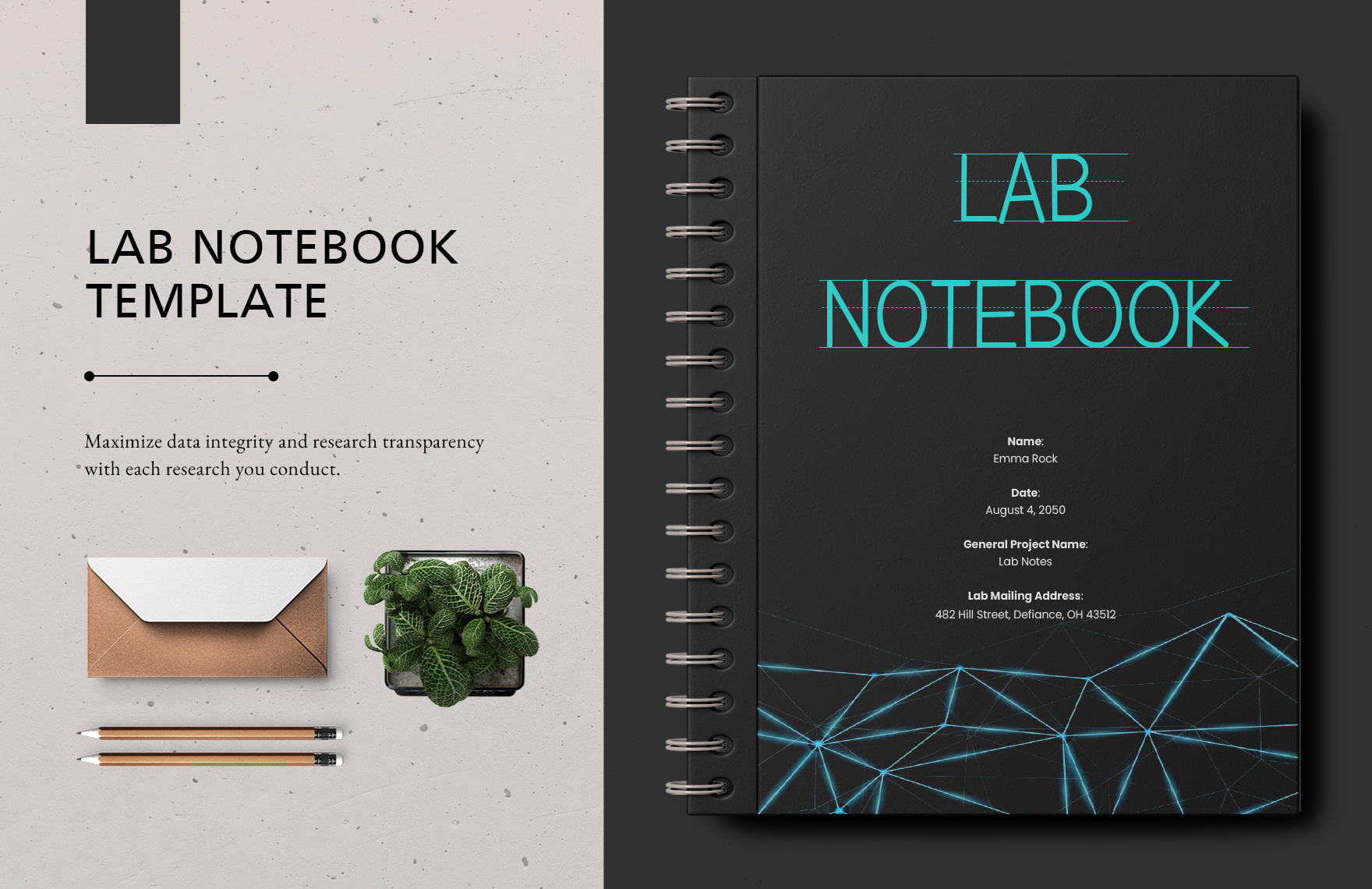 Lab Notebook Template