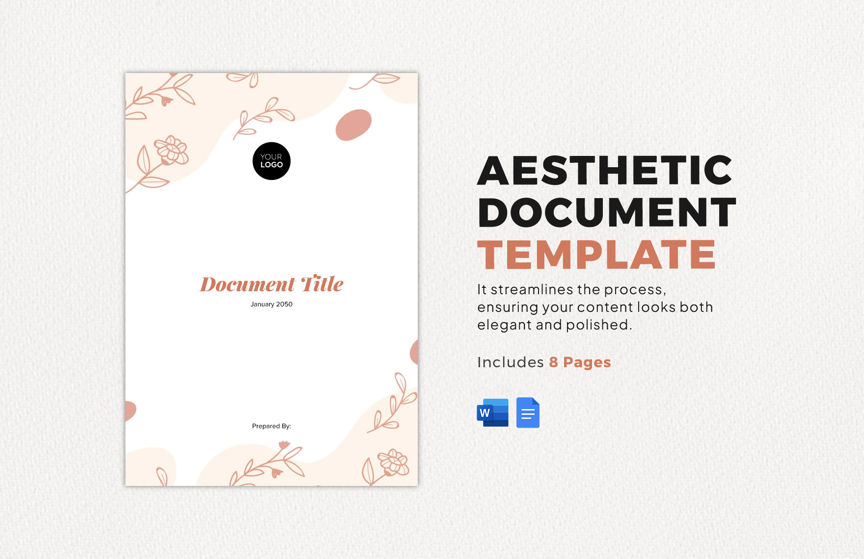 Aesthetic Document Template