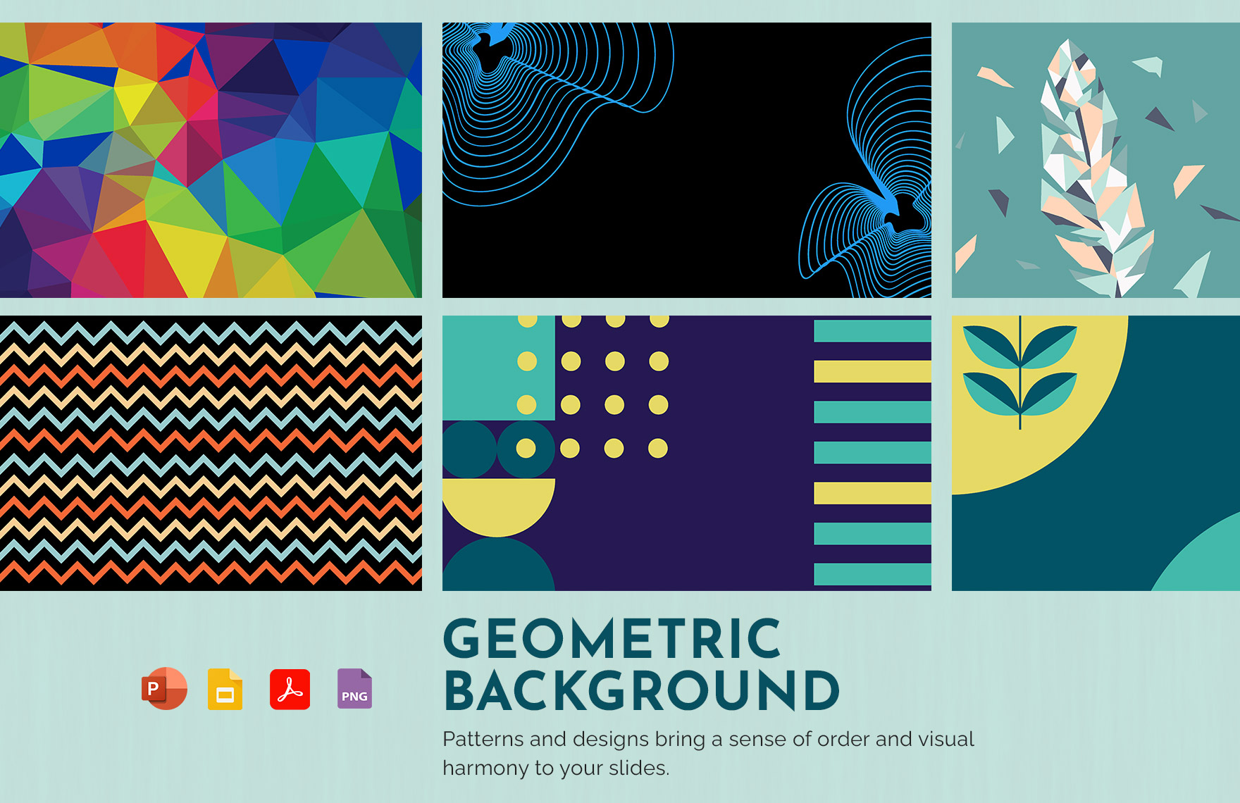 Geometric Background Template in PowerPoint, PDF, PNG, Google Slides - Download | Template.net