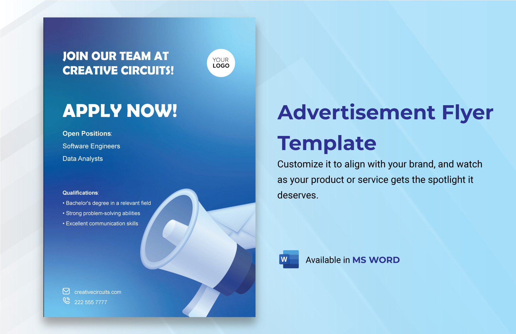 Advertisement Flyer Template