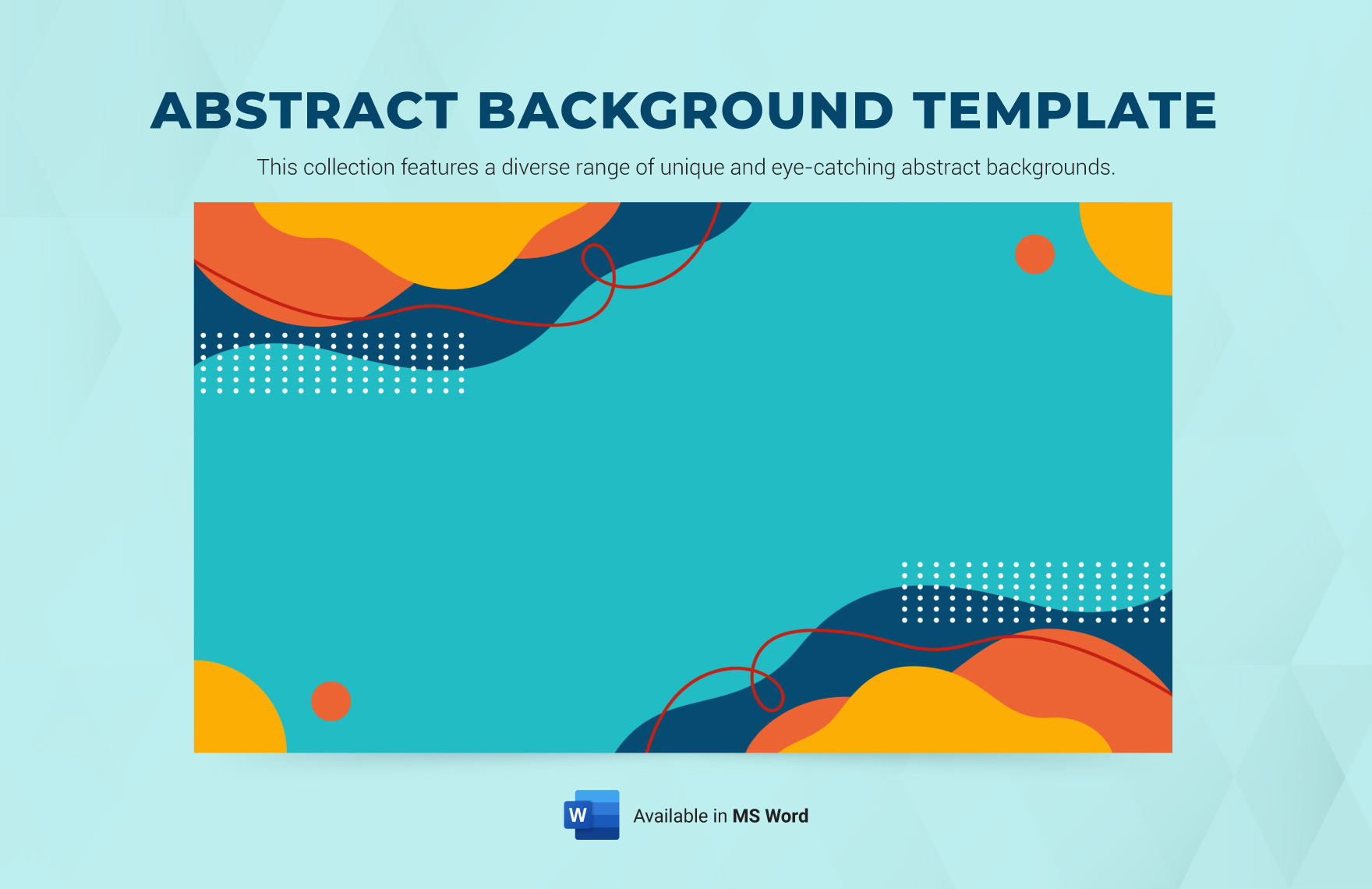 Abstract Background Template