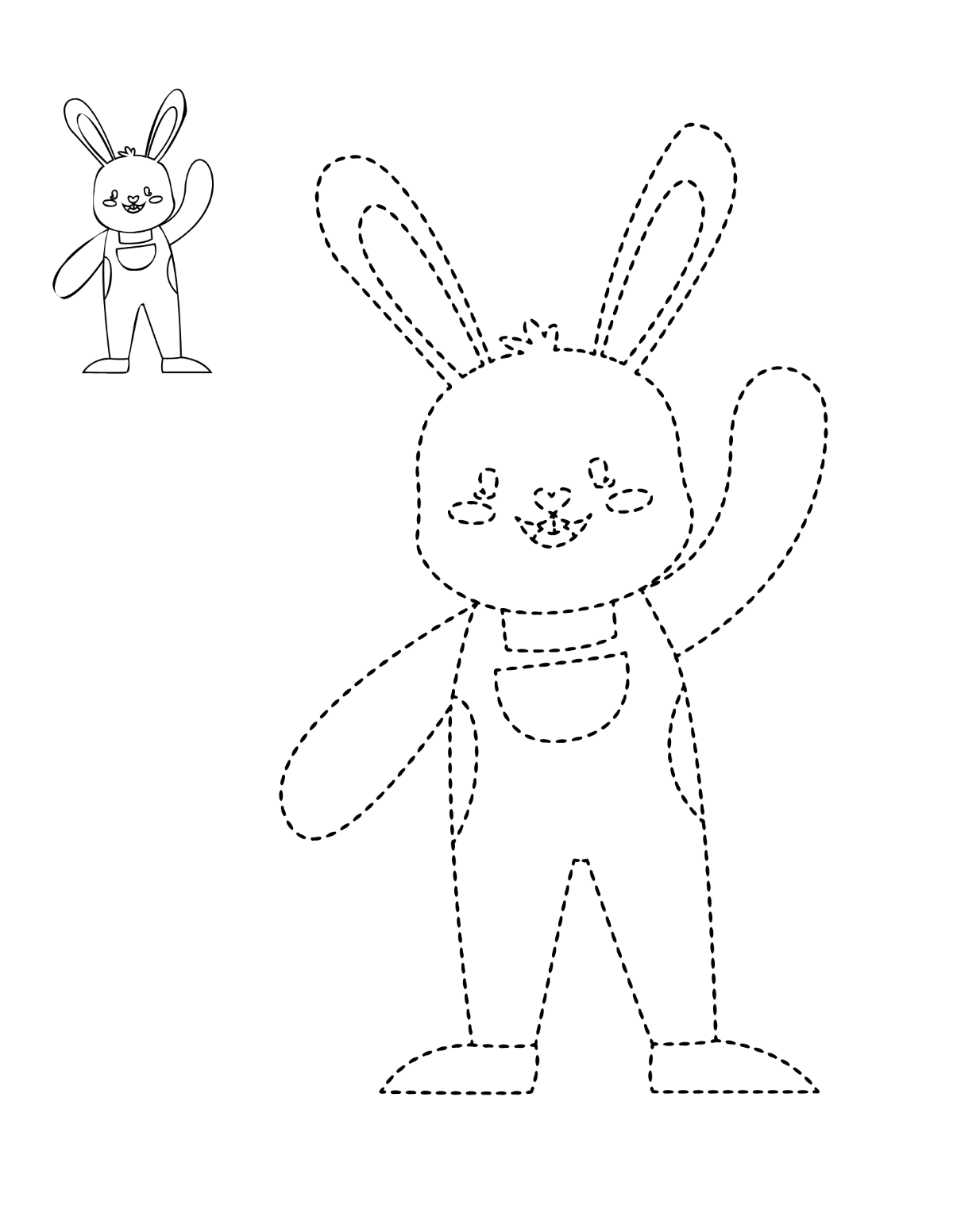 Easter Drawing Template - Edit Online & Download