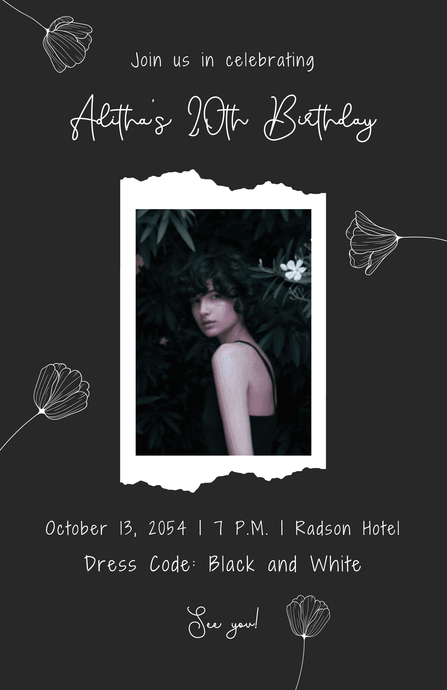 Simple Birthday Poster