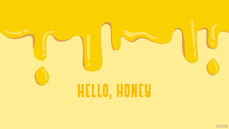 Honey Yellow Wallpaper