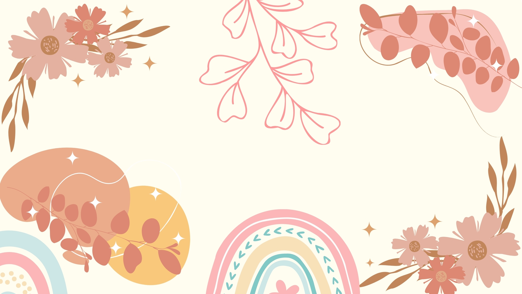 Boho Pastel Background