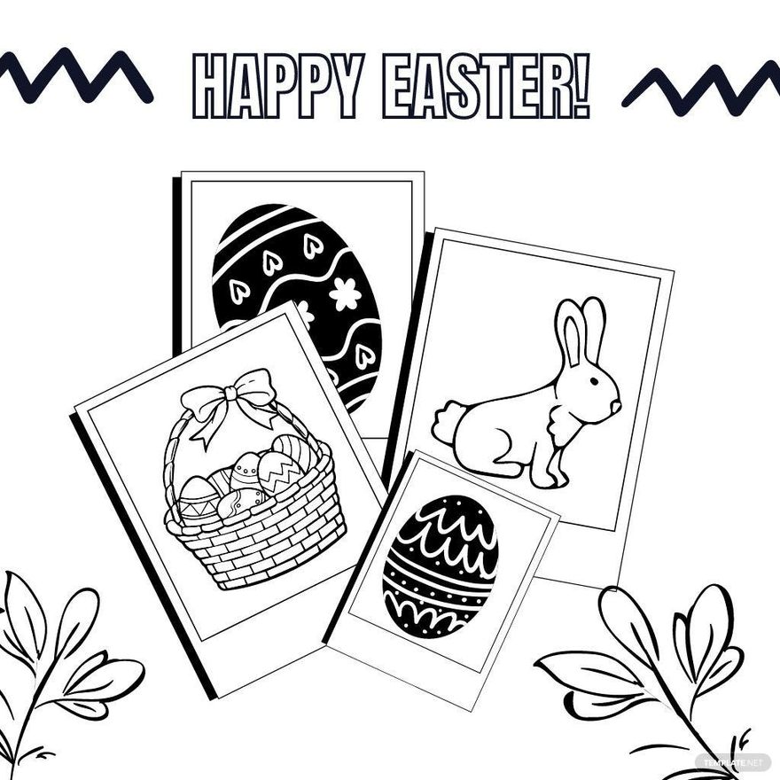 Easter Image Drawing in EPS, Illustrator, JPG, PSD, PNG, SVG - Download | Template.net