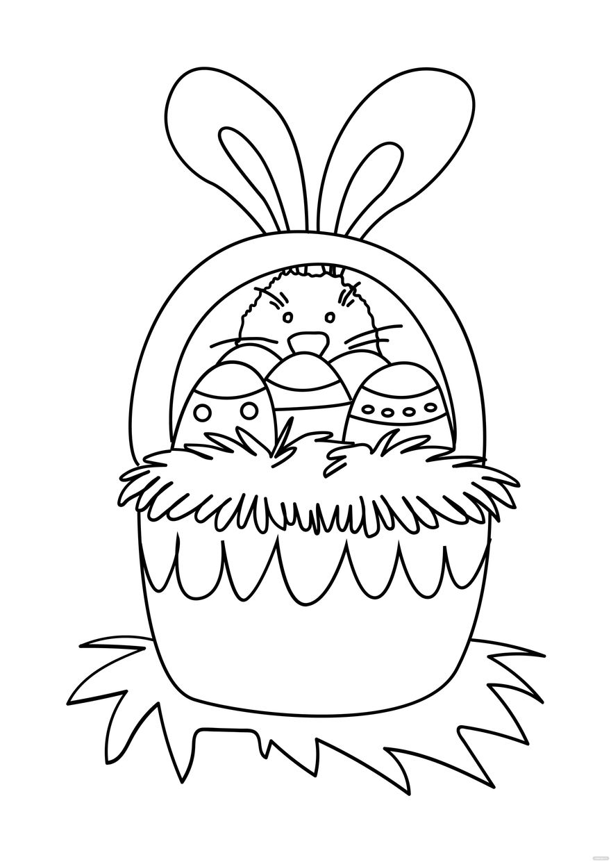 Beautiful Easter Drawing in EPS, Illustrator, JPG, PSD, PNG, PDF, SVG - Download | Template.net