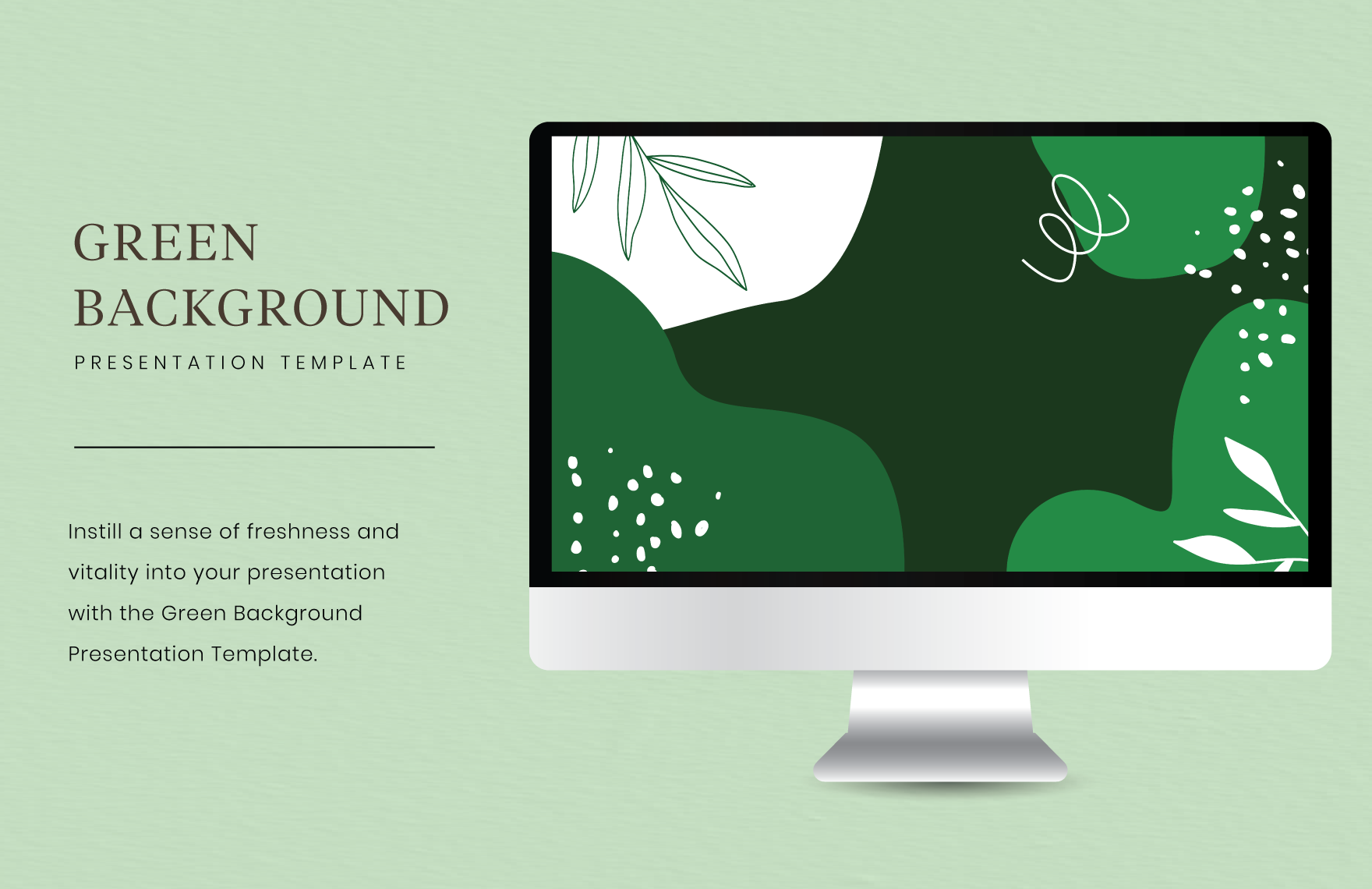 Green Background Presentation