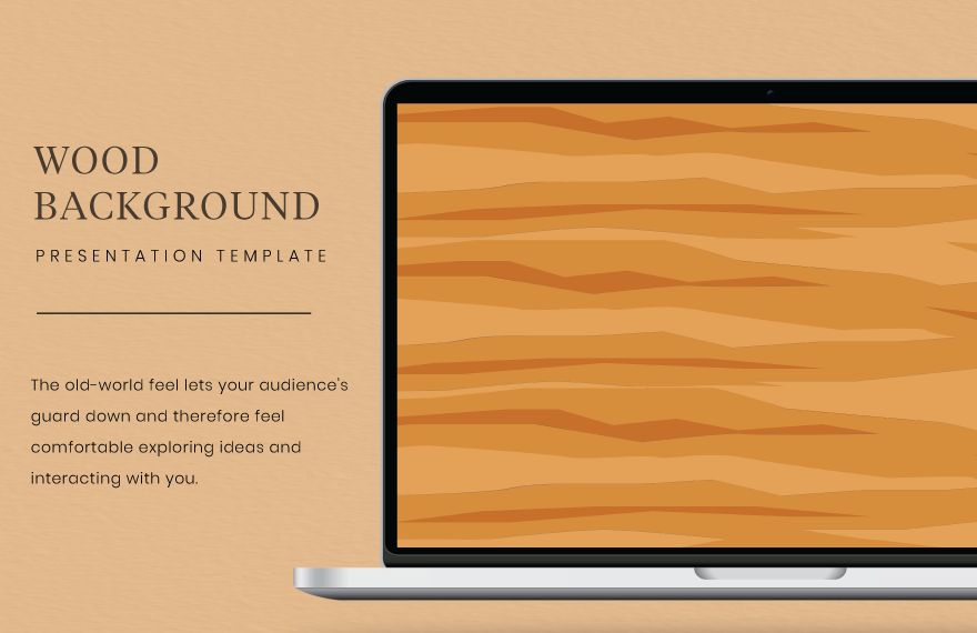 Wood Background Presentation