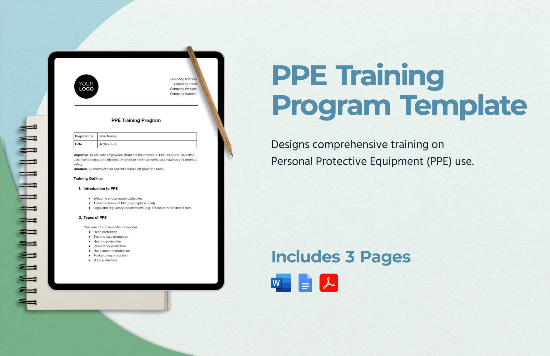 PPE Training Program Template