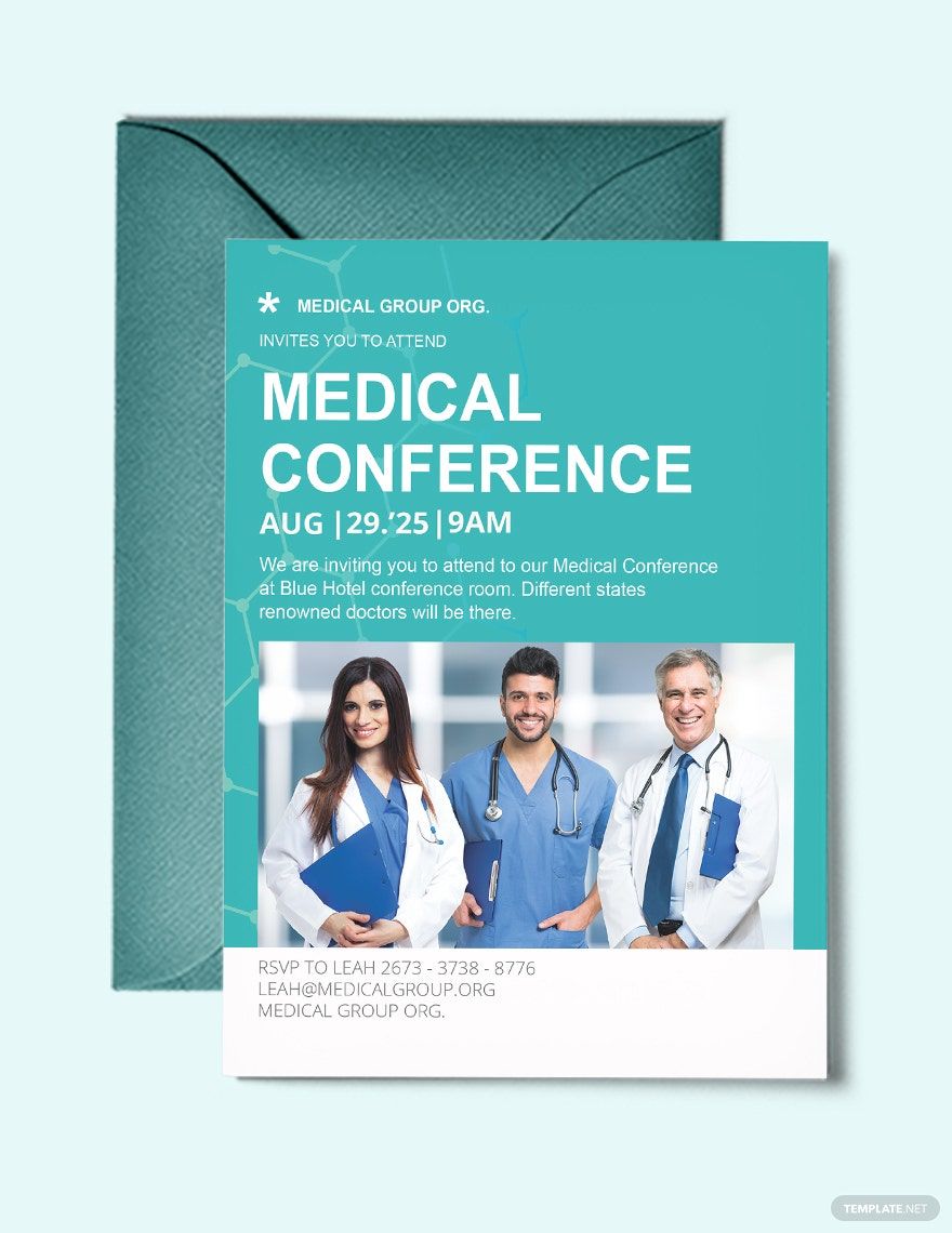 Medical Conference Invitation Template