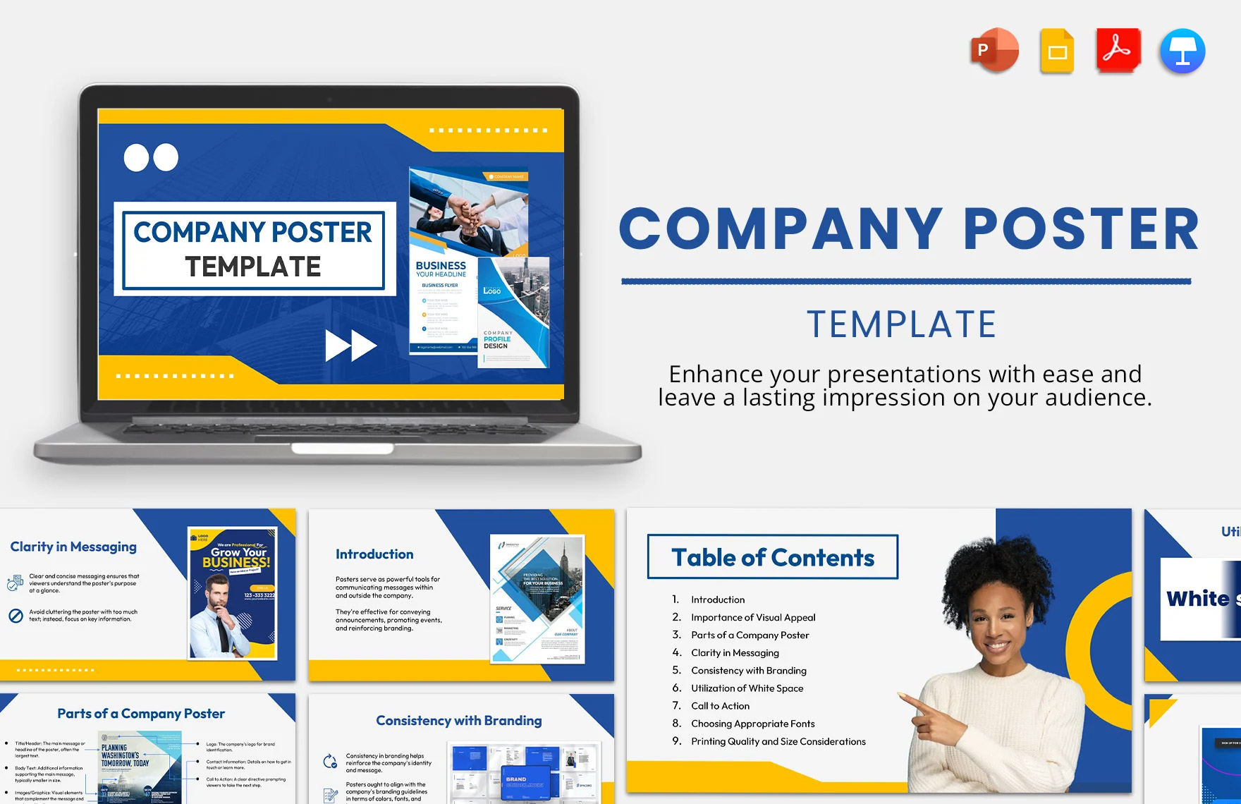 Company Poster Template