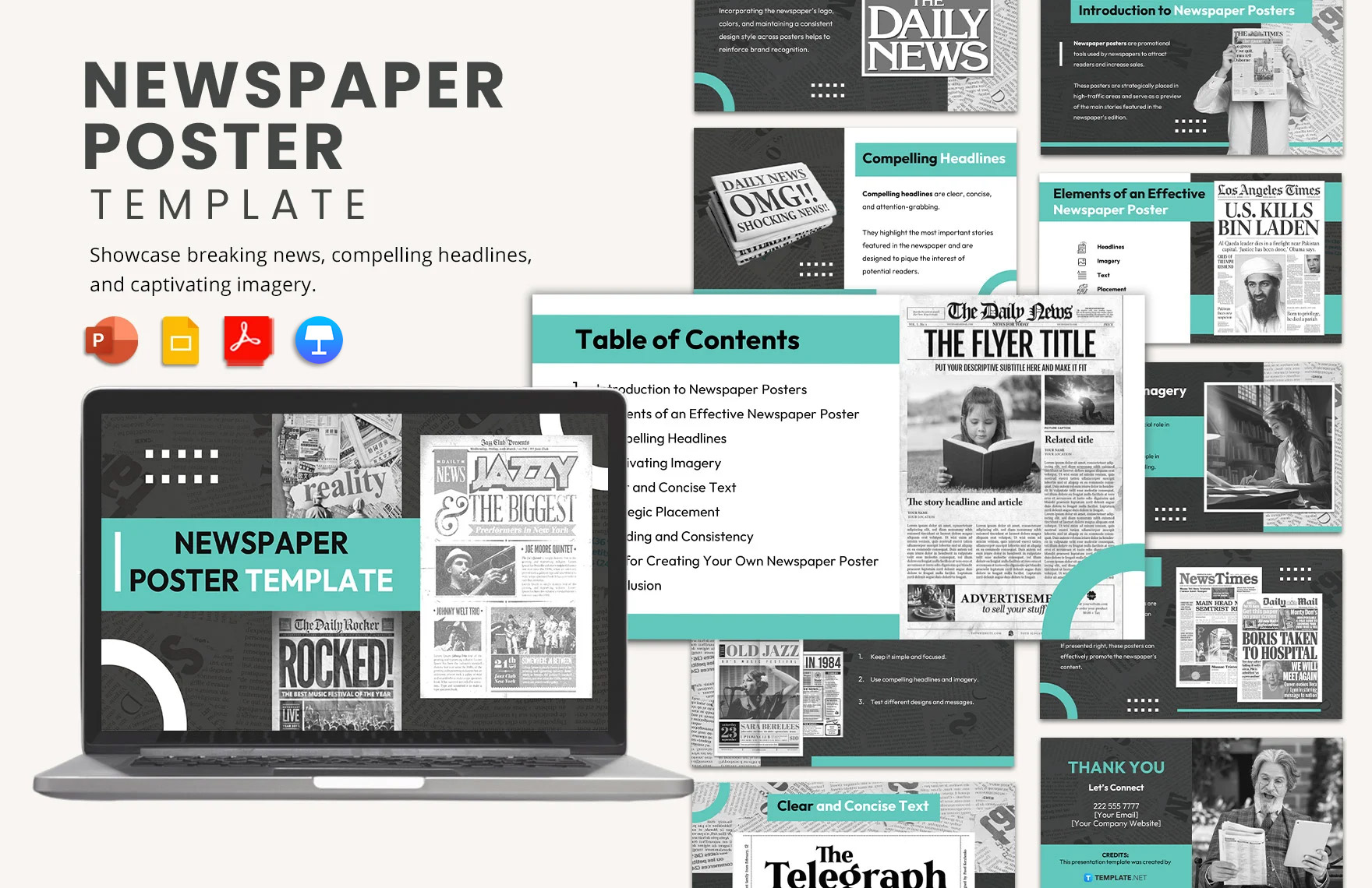 Newspaper Poster Template