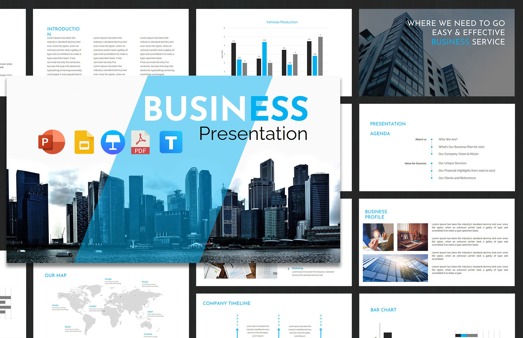 Business Template in PPT, Apple Keynote, PDF, Google Slides - Download | Template.net