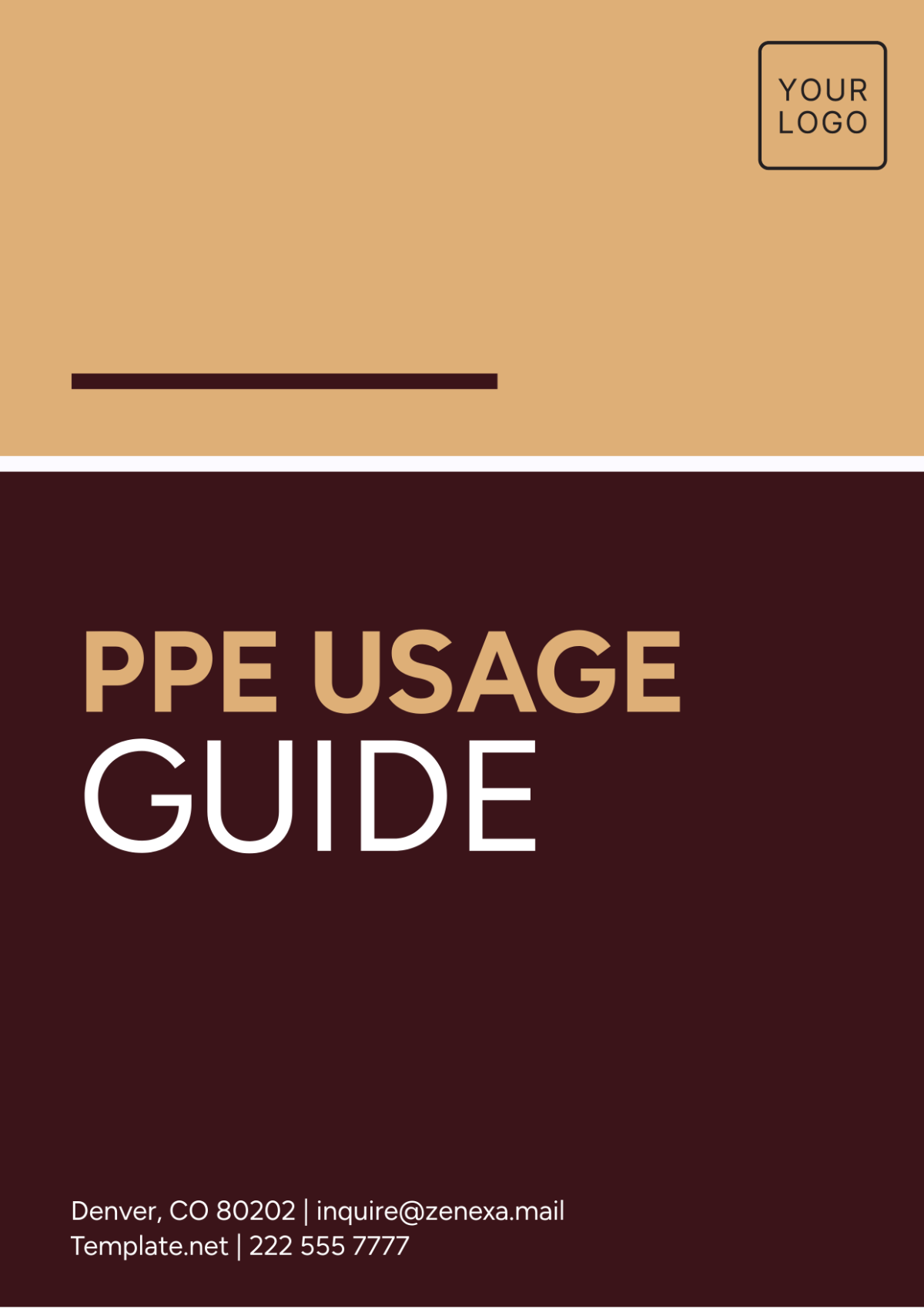 PPE Usage Guide Template - Edit Online & Download