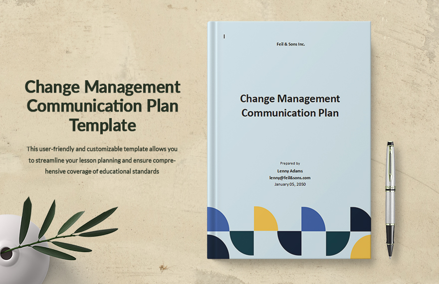 Change Management Communication Plan Template