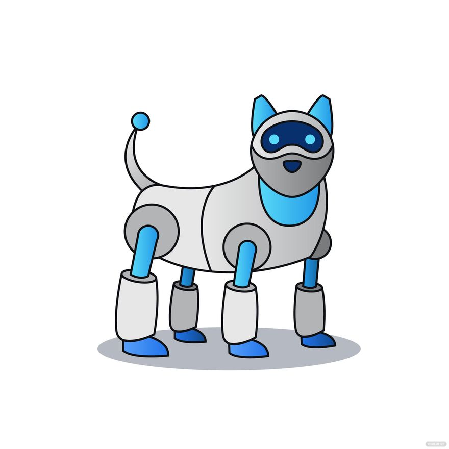 Robot Dog Vector