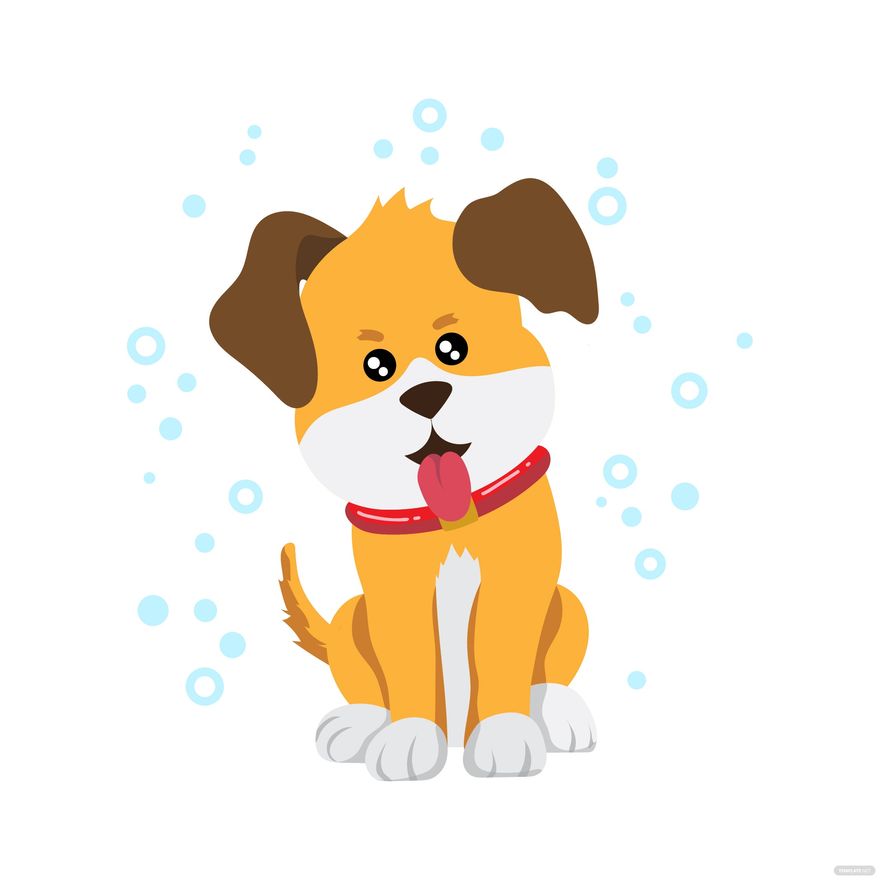 Happy Dog Vector