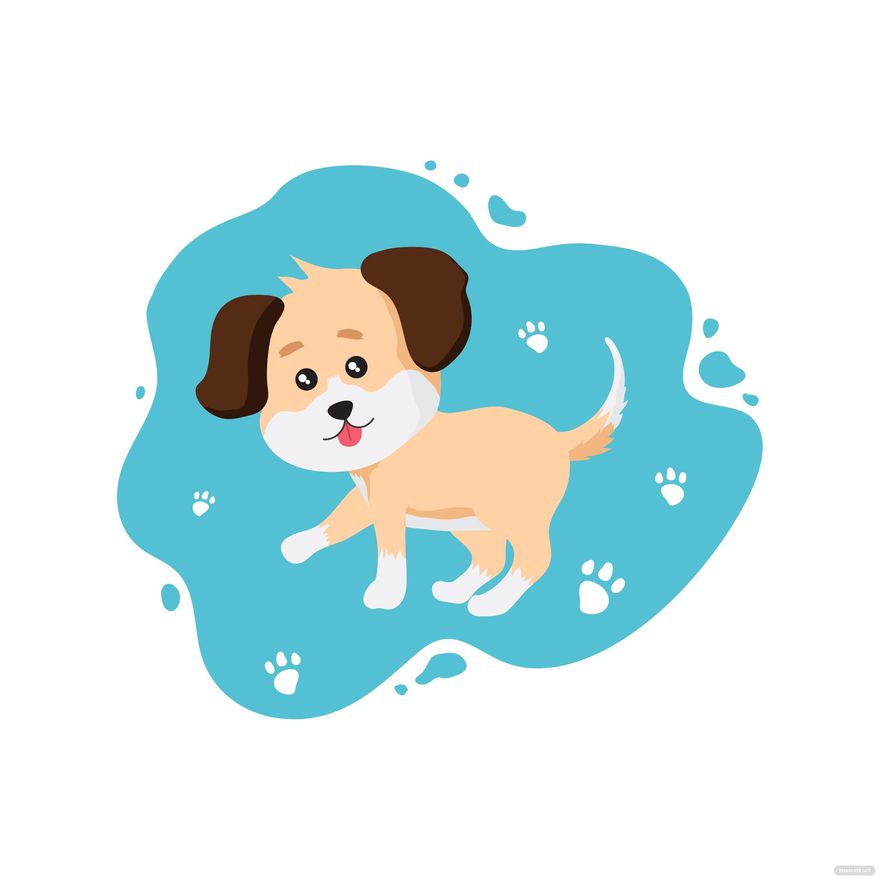 Cute Dog Vector