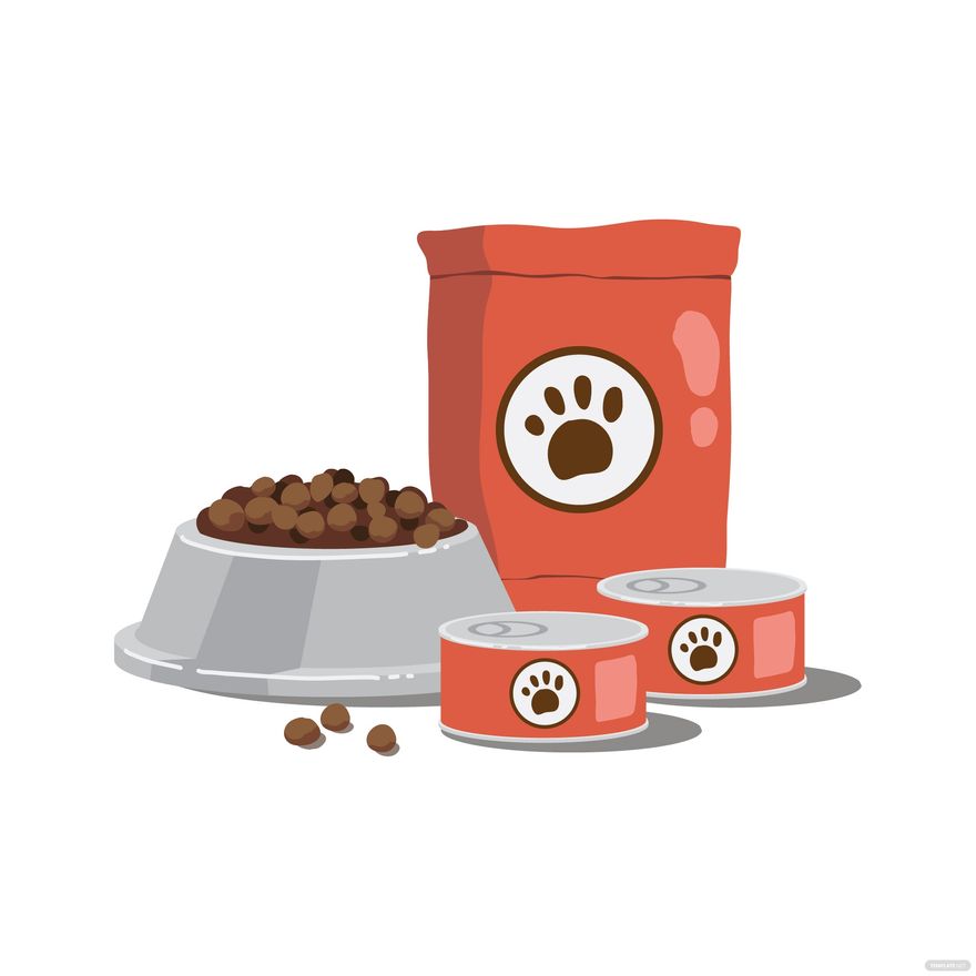 Dog Food Vector