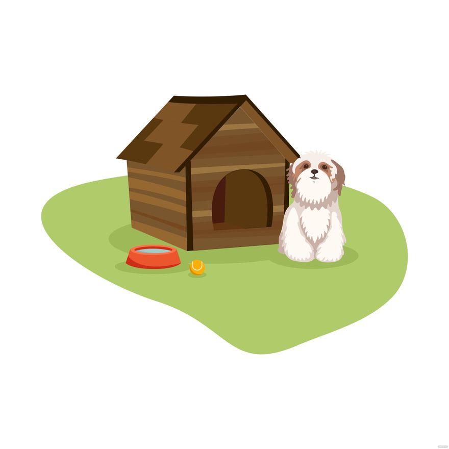 Dog Kennel Vector