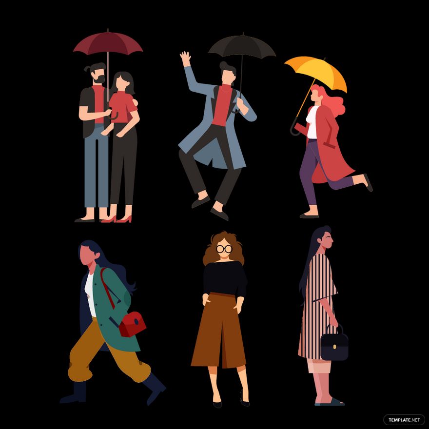 Minimalist People Vector