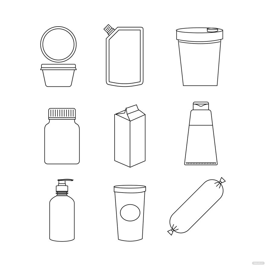 Packaging Outline Vector