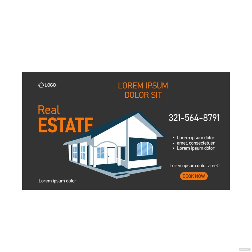 Real Estate Banner Vector