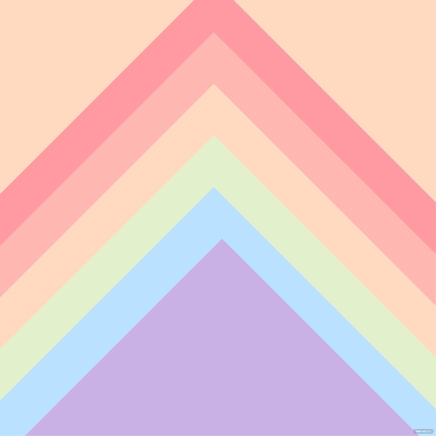 Pastel Rainbow Vector