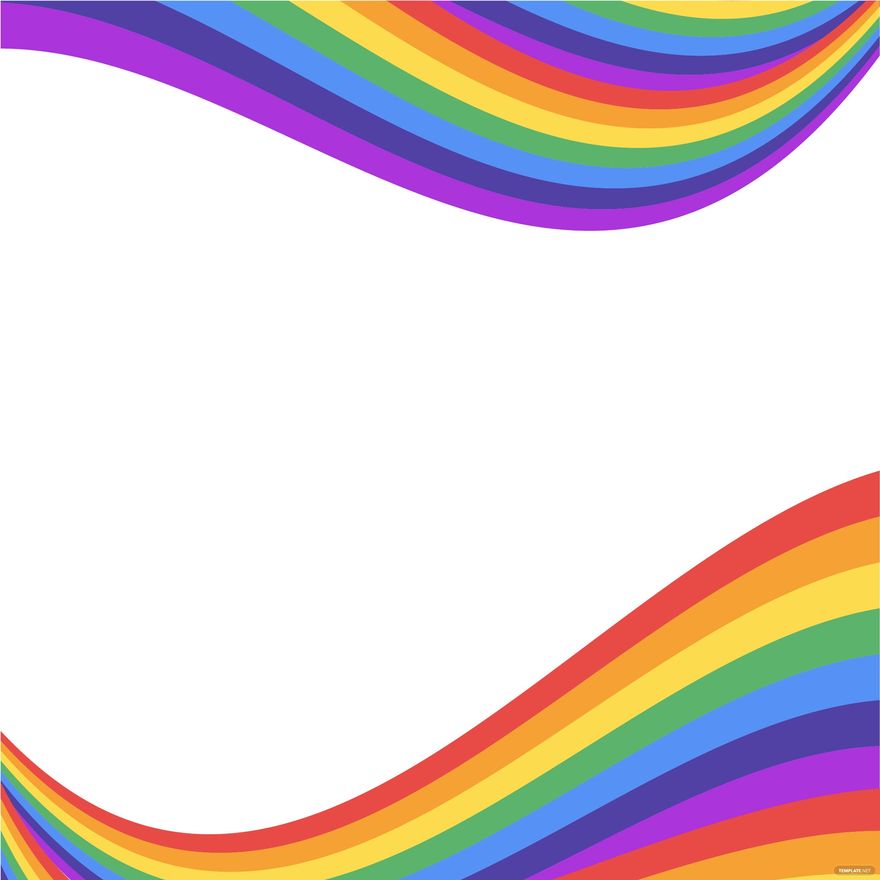 Rainbow Border Vector