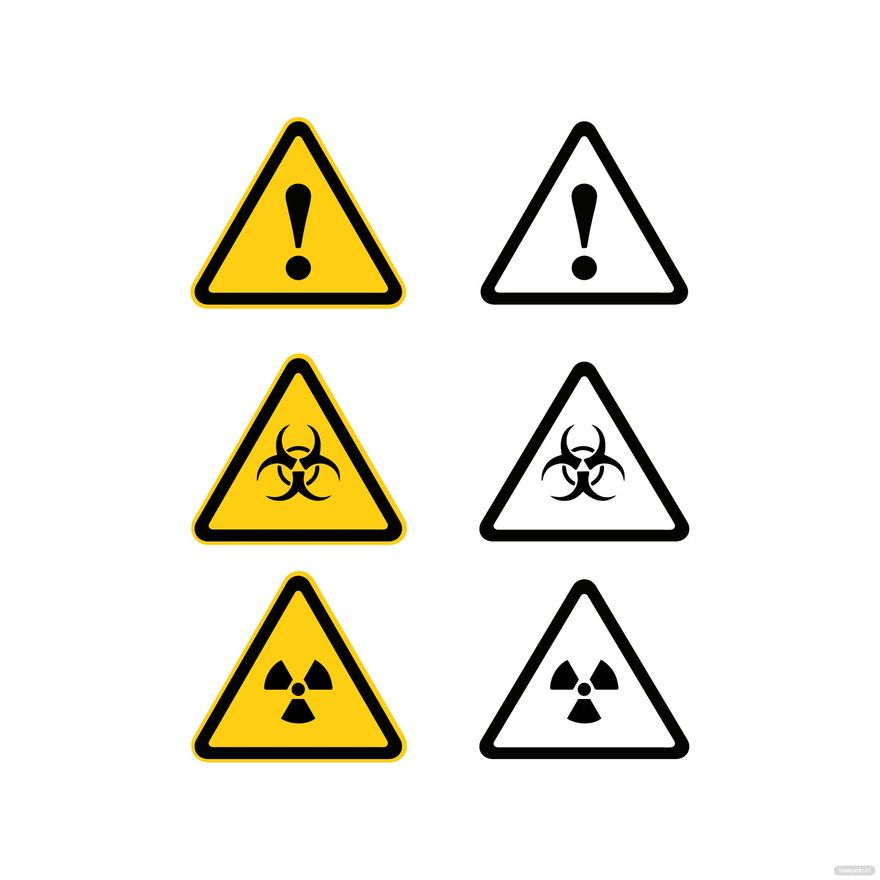 Hazard Sign Vector