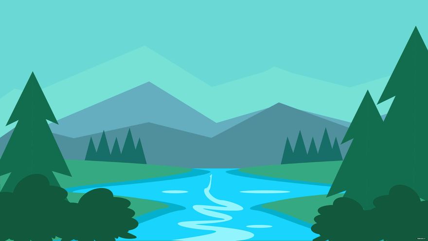 Stream Nature Background