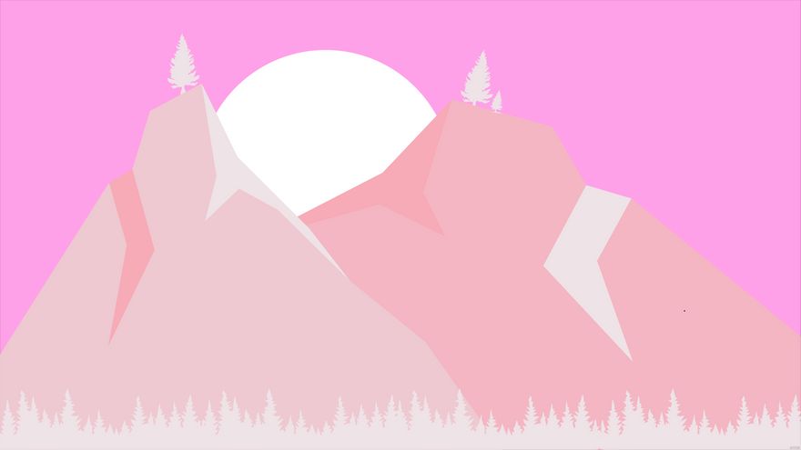 Pink Nature Background