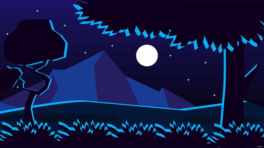 Nature Night Background