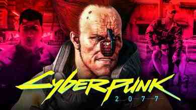 Cyberpunk 2077 logo, characters