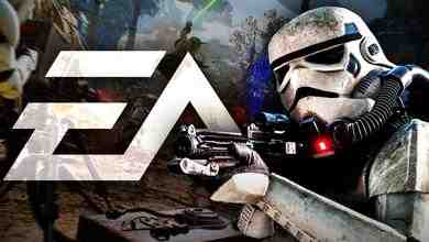 EA logo, Star Wars Clone trooper