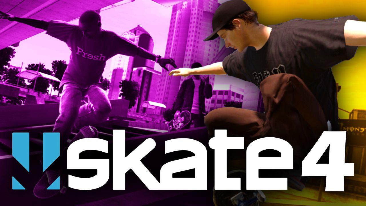 Skate 4 Logo Skaters